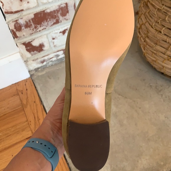 🛵 NWT Banana Republic Women 💯 real suede boots 👢size 8.5 - Picture 8 of 15